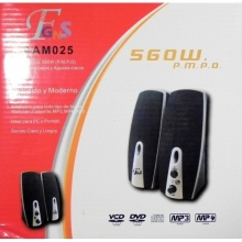 Altavoces Multimedia Jack 3,5mm AAM025