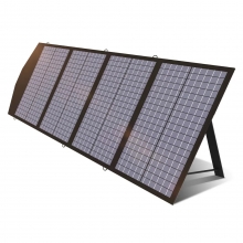 FGNS.Panel Solar Porttil de 200W Monocristalino Salida DC, USB PD 60W, USB QC3.0 18W, USB 5V/3A, XT60, DC55,Anderson,Plegable, Lona Impermeable 600D, para estacin de energa, generador solar, smartphones, energa de camping,