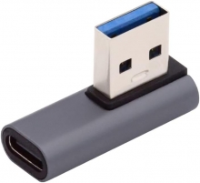 Adaptador USB 4.0 de 90� a USB C Hembra  AD207