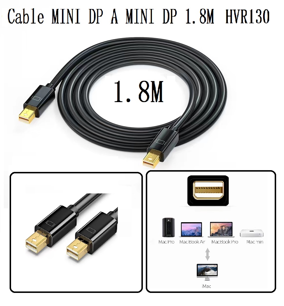 Cable Mini DisplayPort A HDMI(4K) 1.8 m HVR118