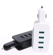 Cargador de Coche 4 USB 4.8A CUSB042
