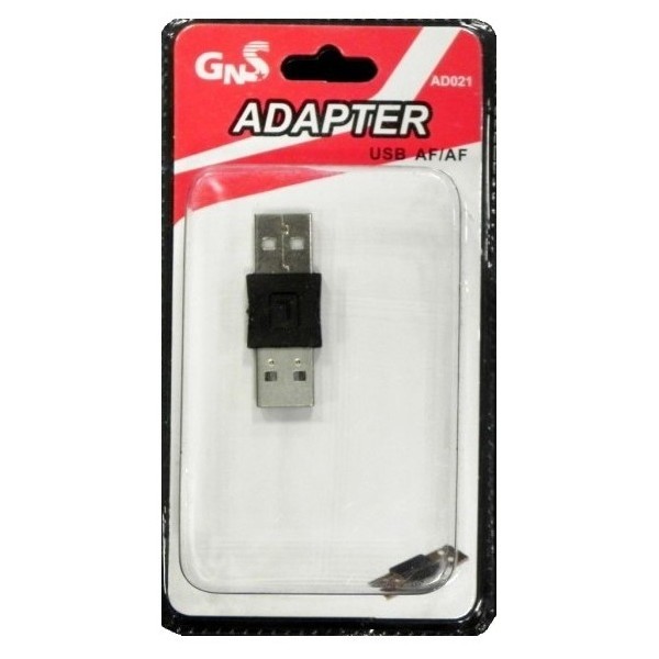  Adaptador USB A Macho a USB A Macho , AD021	