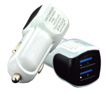 Cargador Coche Tipo C USB Dual CUSB071