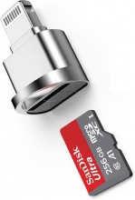 Adaptador de lector de tarjeta SD Lightning para iPhone,AD222