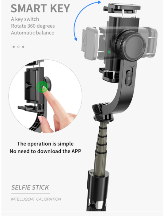 Palo Selfie Anti-Vibración + Remote Bluetooth  SPD075