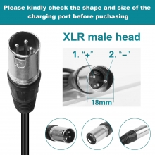Cargador para patinete Ecoxtrem 2000w Sparrow,3-Pin XLR,54.6V 2A,ALM041Ecoxtrem