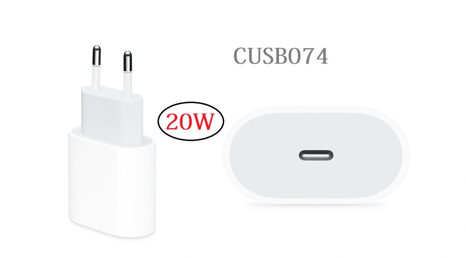 20W Power Adapter USB-C CUSB074