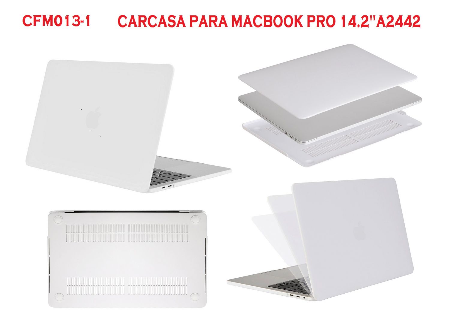 Funda Dura para MacBook Pro 14.2' (A2422),CFM013