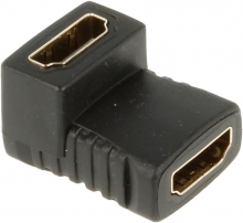 Adaptador HDMI �ngulo 90� de Tipo HDMI-A Hembra a HDMI-A Hembra, AD064
