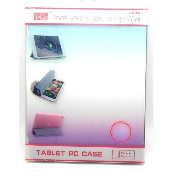 Funda Triptico Tapa y Carcasa Extraible para iPad 2/3/4 Multicolor FPM594	