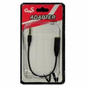 Adaptador Jack M/H 3,5mm , AD017