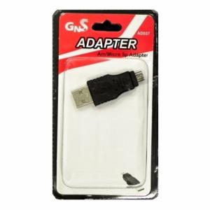 Adaptador USB Macho/MicroUSB (12und) AD037
