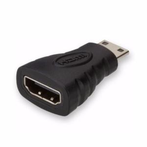 Adaptador Mini HDMI macho a HDMI Hembra , AD065