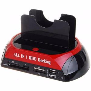 Docking Station x2 SATA Hub/Lector/OTB CEX023