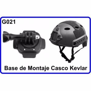 Base de Montaje Casco Kevlar para GoPro G021