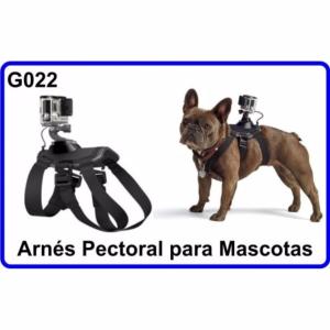 Arnes de Pecho para Mascotas con Doble Vision para GoPro G022